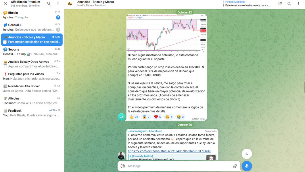 guia alfabitcoin telegram privado